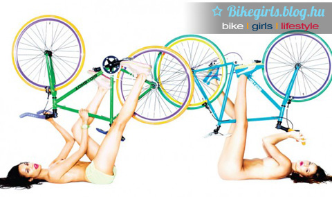 girls on bike ben-watts-treats-magazine