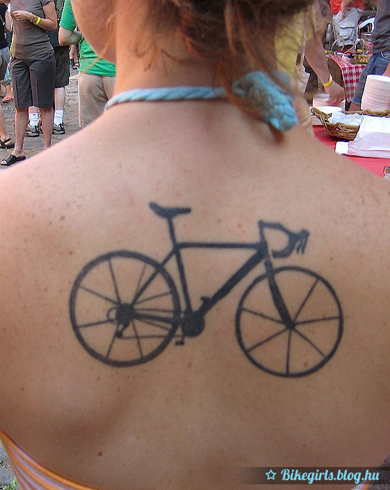 tattoo bike girl